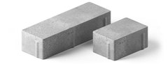 Тротуарна плитка Моноліт-Брук Паркет (без фаски) колор-мікс сталь